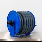Cox Vacuum Hose Reel Blue   Hand Crank   Includes 50  Vac Hose