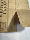 Western Union 1952 Telegram Vintage