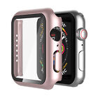 For Apple Watch 2 3 4 5 6 se Screen Protector Case Iwatch 38 40 42 44mm Cover