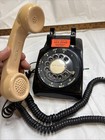 Vintage Rotary Dial Desk Table Phone With Extra Long Cord 2-tone Rare Telephone