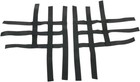 Motorsport Products Replacement Ez-fit Nerf Bar Nets - Black Atv utv 81-0202