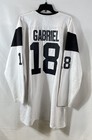 Vintage Mitchell   Ness Roman Gabriel La Rams Football Jersey White Black 54