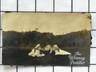 Antique Vintage Photo 3 Young Women Outdoors Meadow Forest Snapshot Sepia