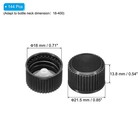 18mm Phenolic Resin Cover  144pcs Phenolic Cover Poly Seal Screw Cap For 18-400