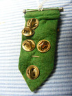 Vintage Girl Scouts Pins Mississippi Valley Leader