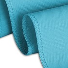 Linentablecloth Round Tablecloth 90inch Turquoise Cotton Feel Polyester Seamless