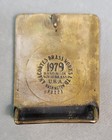 1979 Anacortes Brass Works Metal Continental Telephone Advertising Belt Buckle
