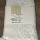 Vtg Socks Ankle White Cut Acrylic Blend Orlon 80s 9-11 Nos Golf Tennis Usa Thick