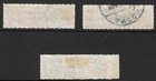 Ecuador Postal Tax Stamps Scott Ra34 Ra44 Ra45 Used F vf 