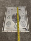 My First Year   Nib    Baby Photo Frame Holds 5 Pictures Silver Plated Sealed