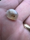 Ancient Eye Ring Cabochon prayer Bead Agate 12 X 9 X 7 8 Mm Collectible