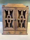 Vintage Pat Yoshikawa Japan Apothecary Style Wall Valet Cabinet Organizer 1960s