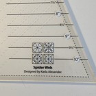 Creative Grids Spider Web Triangle Quilting Ruler Template Acrylic Cgrka6 Never