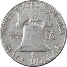 1961 D Franklin Half Dollar Circulated Silver 50c Coin Collectible