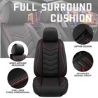 Car Seat Covers For Jeep Wrangler Unlimited 4xe 2021-2022 Nappa Leather Black