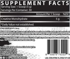 Nutrex Creatine Monohydrate Powder Micronized Unflavored 30 Servings 150 Grams