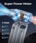Miaepic Compressed Air Duster-280000 Rpm Super Powerful Electric Grey