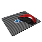 Ford Logo Black Carbon Fiber Texture Graphic Pc Mouse Pad