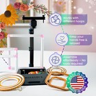 Modular Embroidery Stand Table   Floor Use Adjustable Organizer Used
