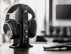 Sennheiser Rs 195 Over The Ear Wireless Headphones   Black   New