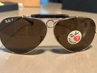Ray-ban B l Aviator Bullet Hole Shooter Sunglasses Vintage Brand New  Never Worn