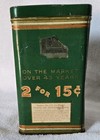Antique Cigar Tin Van Slyke   Horton Briefs Cigars 2 For 15c