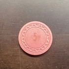 Casa Vegas Casino  5 Gaming Chip 1945 1st Edition Vintage