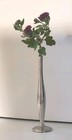 Vintage Silver Plate Bud Vase Solifleur Or Incense Flute Mid-century Modern