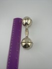 Lunt C-99 Silver Baby Rattle Vintage 38 Grams