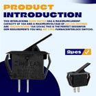 2-pack Furnace Interlock Door Switch Compatible With Goodman 0130m00243   