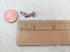 Vtg Japan Sterling Silver Vermeil Enamel Map Travel Charm