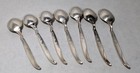 Set Of 7 Flair 1847 Rogers Bros International Oval Soup Dessert Spoons