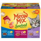 Meow Mix Seafood Selections Variety Pack  Wet Cat Food  2 Pack