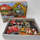 Melissa And Doug Building Construction Site Jumbo Floor Puzzle 48-pcs Open Box