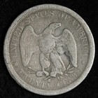 1875-s Seated Liberty 20 Twenty Cent Silver Piece Fine  E228 Gkrpm