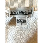 Vintage 90s Kris Michele Checkerboard Crown Graphic Sweatshirt Sweater S