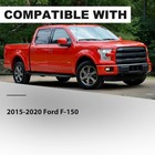 Windshield Wiper Cowl Panel Cover 15-20 F-150 Black Fl3z15022a69b