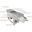 10mm 8mm 5mm 3-layers Linear Vibrating Screen Electric Sieve Shaker Machine 110v