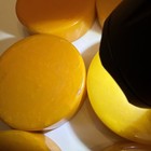 12vtg  Bakelite Catalin  Backgammon Checkers Butterscotch  300gr