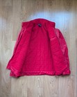 Polo Ralph Lauren Red Harrington Jacket Mens Size S Full Zip Fleece Lined Bomber