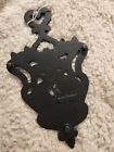 Vintage Farmhouse Wilton Cast Iron Trivet 9 h 5  W