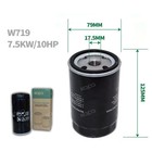 Air Compressor Air Filter  oil Filter 10hp Screw Air Compressor Maintenance Kit