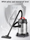 5 Gallon Steel Stainless Wet dry Canister Vac Shop Vacuum Cleaner 1800w