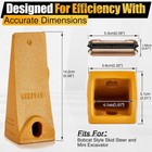 6737325 Bucket Teeth 6737326 Flex Pin For Bobcat Style Skid Steer mini Excavator