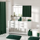 Bathroom Sets With Shower Curtain And Rugs - Elegant Bathroom Set  27pc Bathr   
