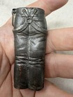 Antique 1886 Victorian Figural Trousers Pants Jeans Levi   s Match Safe Vesta