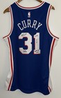 Seth Curry    philly City Of Brotherly Love    Signed 76ers Nike Nba Auto Jersey Jsa