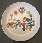 Vintage Walt Disney Productions Mickey Mouse Club Melamine Plate Donald Duck 60s