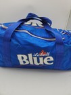 Rare Vintage Labatt Blue Beer Gym Hockey Duffle Bag Canada Zippers