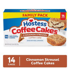 Hostess Coffee Cakes  Cinnamon Streusel Snack Cakes  20 25 Oz Box  14 Count 